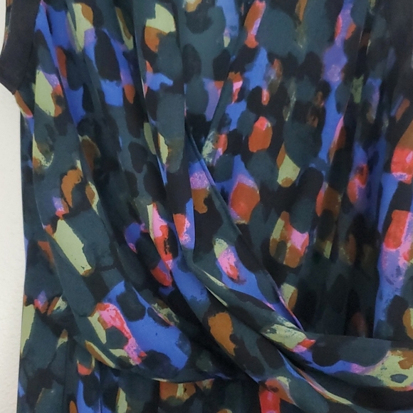 Cabi Multicolored Artsy Print Sleeveless Top XS - Picture 7 of 12